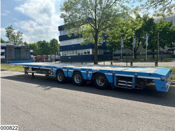 نصف مقطورة مسطحة Nooteboom open laadbak 48.000 KG, 19,9 mtr, Steering axle: صور 3