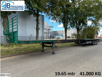 نصف مقطورة مسطحة