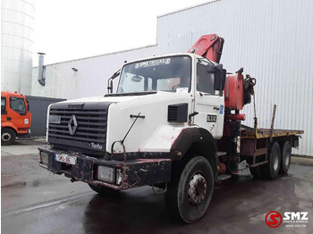 شاحنات مسطحة, شاحنة كرين Renault CBH 280 fassi: صور 3