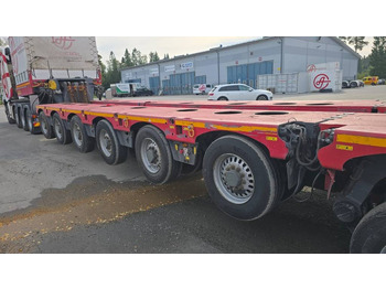 عربة مسطحة منخفضة نصف مقطورة FAYMONVILLE