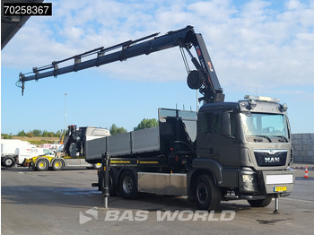 قلابات, شاحنة كرين MAN TGS 26.500 6X2 NL-Truck HIAB Crane Kran X-HIPRO 302 E-6 Fifth wheel Euro 6: صور 3