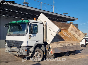قلابات Mercedes-Benz Actros 4141 8X4 12m3 Meiller 2-way tipper steelsuspension Euro 4: صور 3