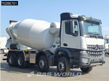 شاحنة خلاطة خرسانة جديد Mercedes-Benz Arocs 4142 8X4 NEW! 10m3 SchwingStetter Mixer Hydrauliek BigAxle Manual Euro 3: صور 3