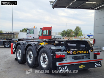 شاحنات الحاويات/ جسم علوي قابل للتغيير نصف مقطورة جديد Orthaus 3 axles NEW Lift Axle 20ft 25ft Tank ADR: صور 3