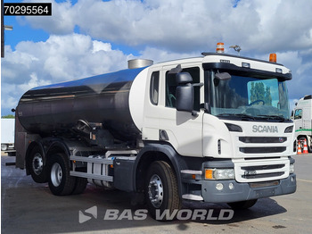 شاحنة صهريج لنقل الطعام Scania P410 P 6X2 16000 Liter Milk Tank Retarder Lift+Steering axle Euro 6: صور 3 شاحنة صهريج لنقل الطعام Scania P410 P 6X2 16000 Liter Milk Tank Retarder Lift+Steering axle Euro 6: صور 3