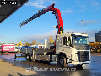شاحنات مسطحة, شاحنة كرين جديد Volvo FM 500 6X2 NEW! Palfinger PK41002 EH-E Kran Crane Lift-steering Axle Euro 6: صور 3