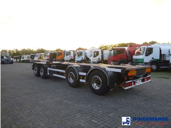 شاحنات الحاويات/ جسم علوي قابل للتغيير شاحنة D-Tec 4-axle container combi trailer (2 + 2 axles): صور 3