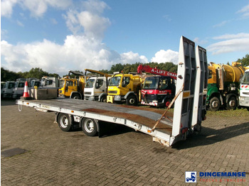 مقطورات مسطحة KING 2-axle platform drawbar trailer 14t + ramps: صور 3