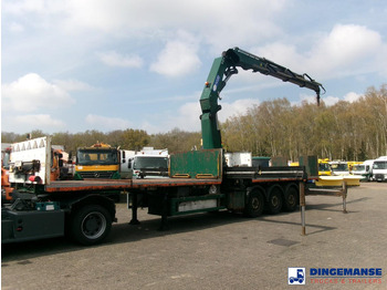 نصف مقطورة مسطحة