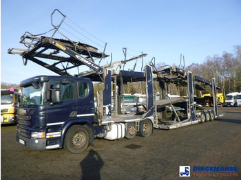 شاحنة نقل سيارات شاحنة SCANIA P 410