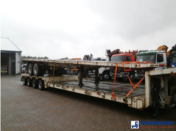 عربة مسطحة منخفضة نصف مقطورة Traylona 2-axle platform trailer 39000KG / Extendable 19M: صور 2