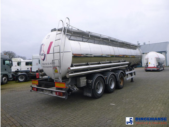 نصف مقطورة صهريج Van Hool Chemical tank inox 30 m3 / 3 comp: صور 4 نصف مقطورة صهريج Van Hool Chemical tank inox 30 m3 / 3 comp: صور 4