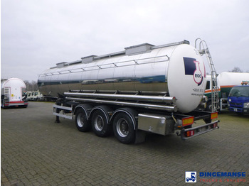 نصف مقطورة صهريج Van Hool Chemical tank inox 30 m3 / 3 comp: صور 3 نصف مقطورة صهريج Van Hool Chemical tank inox 30 m3 / 3 comp: صور 3
