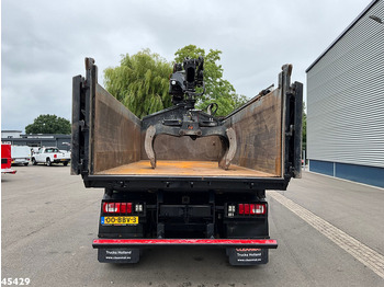 قلابات, شاحنة كرين DAF FAN 75 CF 360 Hiab 12 Tonmeter laadkraan + Kipper 15m³ Just 177.993 km!: صور 5