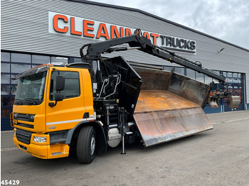 قلابات, شاحنة كرين DAF FAN 75 CF 360 Hiab 12 Tonmeter laadkraan + Kipper 15m³ Just 177.993 km!: صور 2