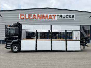قلابات, شاحنة كرين DAF FAX CF 480 Euro 6 HMF 21 Tonmeter laadkraan: صور 2