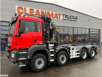 شاحنة ذات الخطاف, شاحنة كرين MAN TGS 35.400 8x4 Euro 6 HMF 16 Tonmeter Z-kraan: صور 2