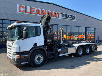 شاحنة ذات الخطاف, شاحنة كرين Scania P 380 8x4 Euro 5 Hiab 21 Tonmeter laadkraan Just 244.337 km!: صور 2
