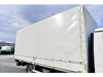 جسم السيارة - بغطاء جانبي JUNGE Tarpaulin body + lift Dhollandia 1000 kg: صور 5