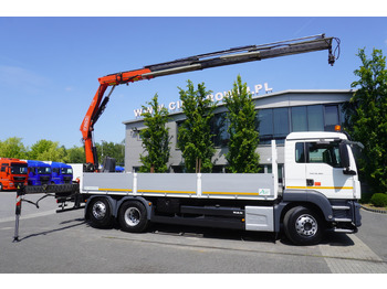 تأجير MAN TGS 26.360 Flatbed / Fassi F175 7.7 T / steered 3rd axle MAN TGS 26.360 Flatbed / Fassi F175 7.7 T / steered 3rd axle: صور 4 تأجير MAN TGS 26.360 Flatbed / Fassi F175 7.7 T / steered 3rd axle MAN TGS 26.360 Flatbed / Fassi F175 7.7 T / steered 3rd axle: صور 4