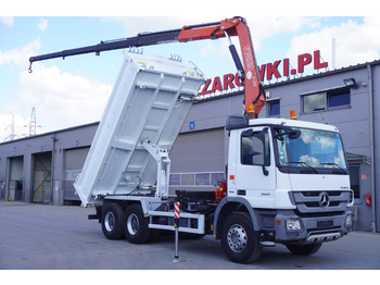 تأجير MERCEDES-BENZ Actros 2641 6×4 E5 / Crane / Dumper / 110000 km! MERCEDES-BENZ Actros 2641 6×4 E5 / Crane / Dumper / 110000 km!: صور 1