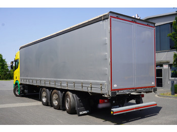 شاحنة ستارة SCANIA R650 V8 8x4 /4 / 2020 / Curtainsider 23 EPAL: صور 3