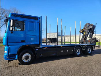 شاحنة قطع الأشجار, شاحنة كرين Ginaf G 3131 F 6X4 Manual Hiab 135Z: صور 4