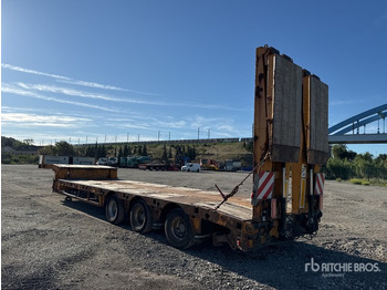 عربة مسطحة منخفضة نصف مقطورة 2008 Faymonville TL3GE Tri/A Semi-Remorque Porte-Engin ... Lowboy Trailer: صور 4