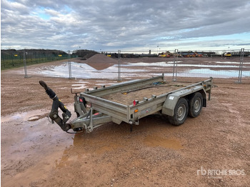 عربة مسطحة منخفضة مقطورة HUBIERE