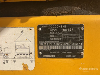حفارات زحافة KOMATSU PC220-8
