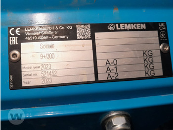 معدات بذار Lemken Solitair 9+/300: صور 2