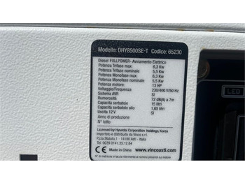 مجموعة المولدات Hyundai DHY8500SE-T 7,0kW diesel: صور 4