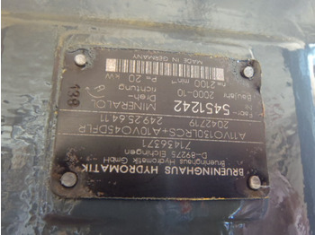 مضخة هيدروليكية - آلات البناء Brueninghaus Hydromatik A11VO130LRCS -: صور 3