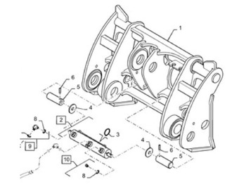 وصلة الربط للمعدات المعلقة CASE