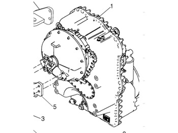 علبة التروس CASE
