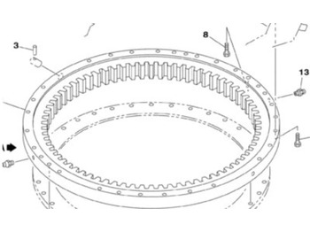 حلقة الدوران CASE