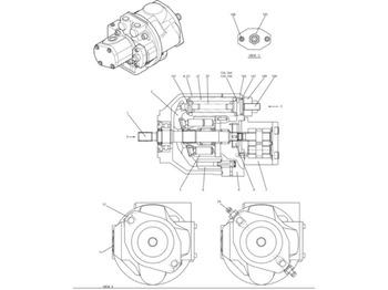 مضخة هيدروليكية CASE