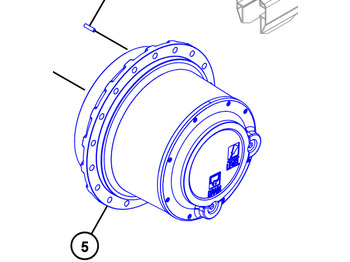 محرك السفر CATERPILLAR