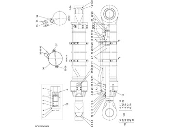 الاسطوانة الهيدروليكية HITACHI