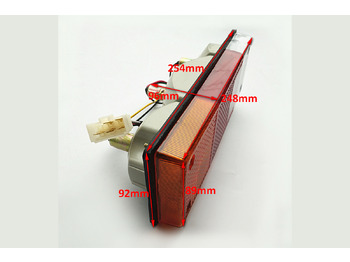 الضوء الخلفي - اللودر بعجل جديد Qingdao Promising Rear Combination Light for China Loader: صور 2