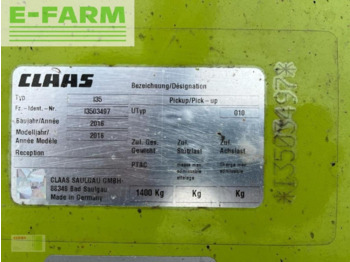 معدات حصادة الأعلاف CLAAS pick up 300: صور 2
