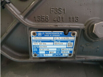 علبة التروس - شاحنة DAF TRAXON 12 TX 2210 TD: صور 5