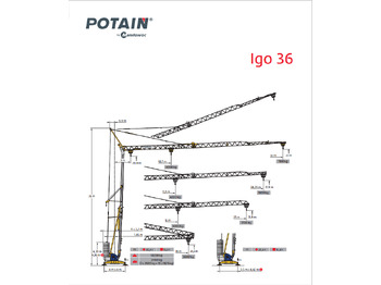 تأجير Potain IGO 36 Potain IGO 36: صور 1