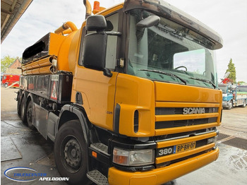 فراغ شاحنة Scania P114GB8X2/4 NA 340 Tussenbak ontbreekt: صور 3