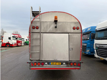 نصف مقطورة صهريج Burg O-3-45T, 2 AXEL STEERING,34000 LITER: صور 5