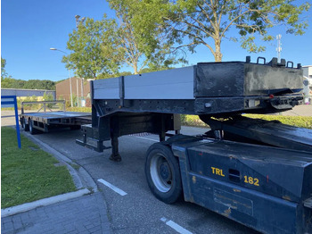 عربة مسطحة منخفضة نصف مقطورة Faymonville STZ-2AA - 2 AXLES STEERING - BED: 7,40 + 3,55 METER: صور 4