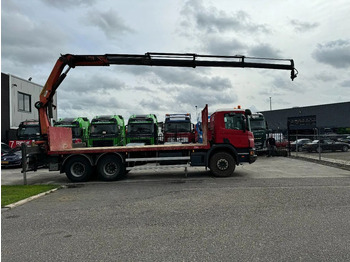 شاحنات مسطحة, شاحنة كرين Scania P360 6X4 PALFINGER PK 20001-K + REMOTE CONTROL E: صور 3