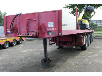 نصف مقطورة مسطحة ES-GE 4.VON-25-40.3H, Pritsche, 4-Achser, Gelenkt, SAF ES-GE 4.VON-25-40.3H, Pritsche, 4-Achser, Gelenkt, SAF: صور 5