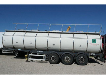 نصف مقطورة صهريج لنقل الطعام Menci SA 105, Isoliert, Tank aus 2016, 32m³, 4 Kammern: صور 3 نصف مقطورة صهريج لنقل الطعام Menci SA 105, Isoliert, Tank aus 2016, 32m³, 4 Kammern: صور 3