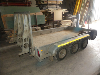 مقطورة لنقل المعدات Remorque porte engin triple essieu Nugent Trailers PT126TRI: صور 3